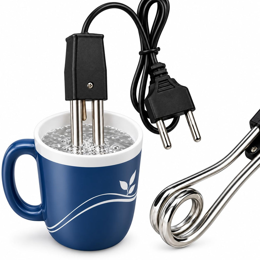 Portable Mini Immersion Water Heater Rod (220V/500W) – Electric Boiler for Water, Tea, Coffee & Milk